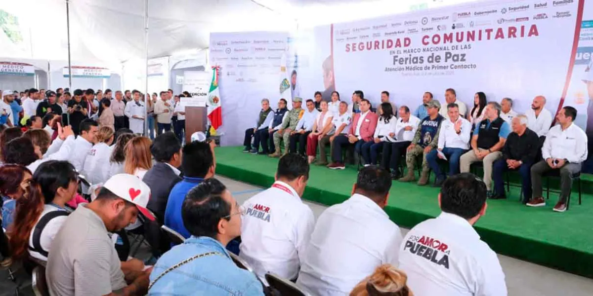 Feria de Paz en Guadalupe Hidalgo impulsa reconstrucción social y prevención de violencia en Puebla