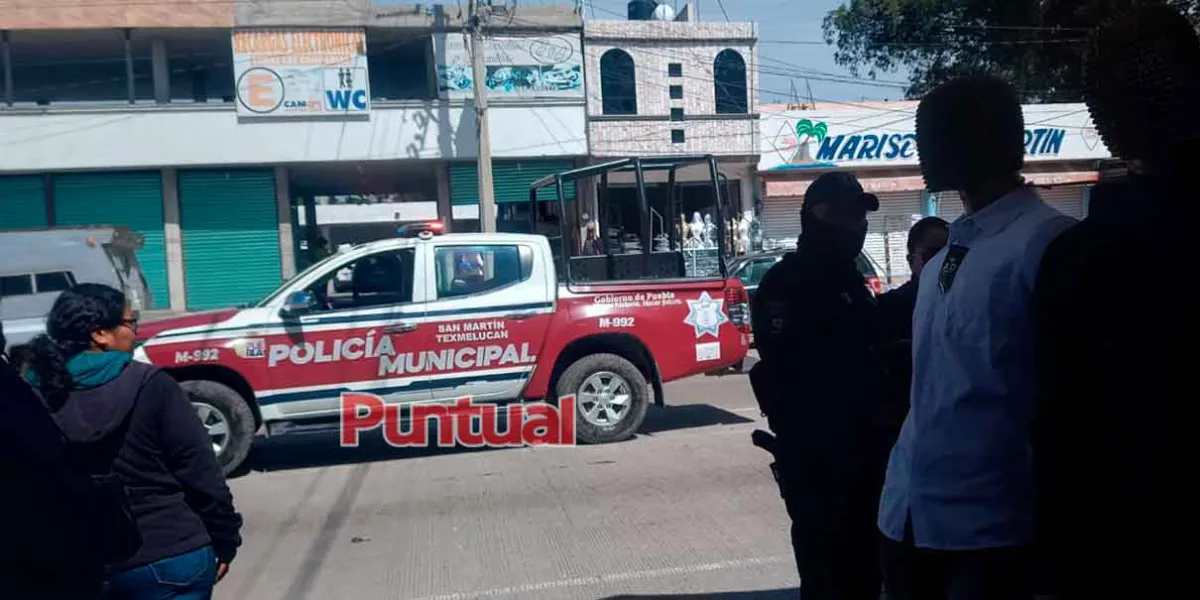 Balacera en tianguis de Texmelucan deja tres detenidos; uno es líder de la organización Francisco Villa