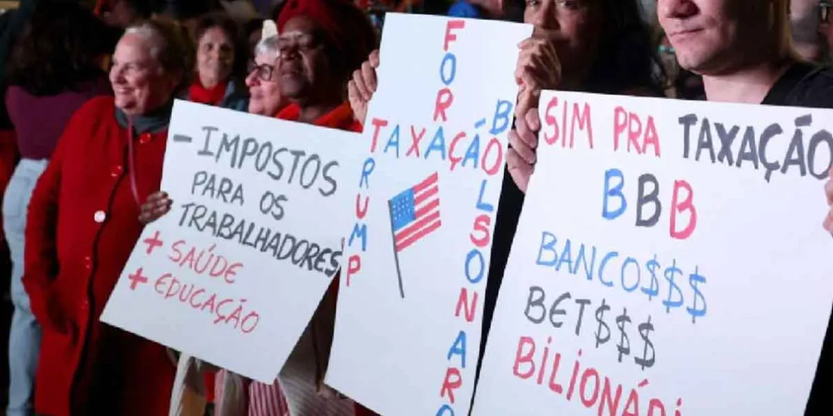 Brasil responde a aranceles del 50% de Trump con protestas y amenaza de represalias