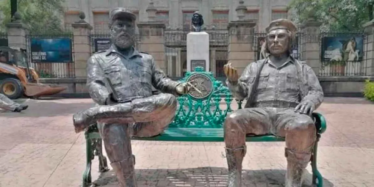 Carla Brugada advierte posibles sanciones por retiro de estatuas de Fidel y 'El Che' en Cuauhtémoc