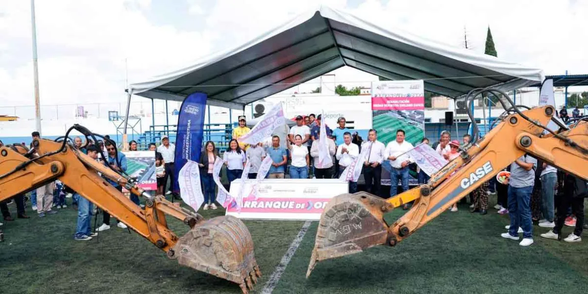 Con obras Lupita Cuautle transforma espacios para fomentar el deporte y la vida sana
