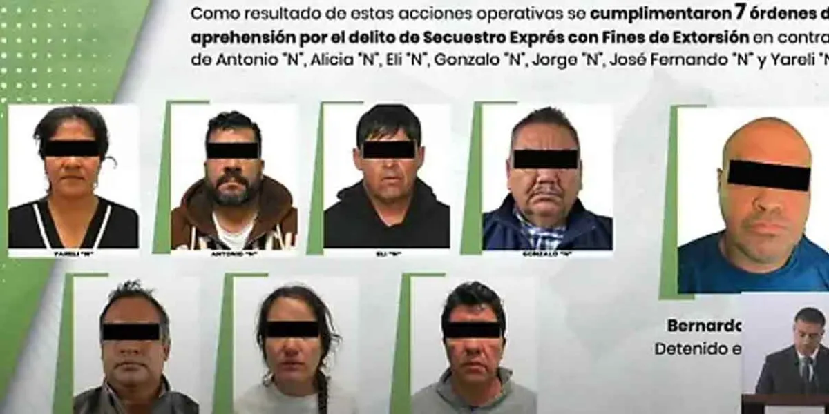 Regidora detenida y red criminal desmantelada en megaoperativo en Edomex