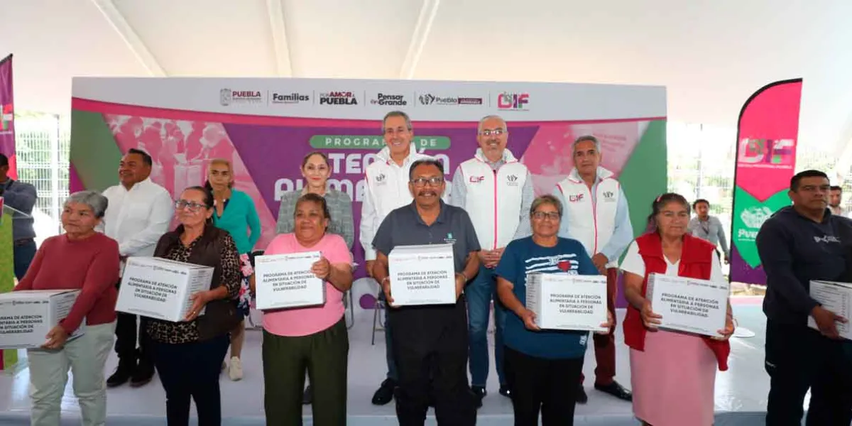 Entregan SEDIF y SMDIF más de 3 mil despensas de programas alimentarios