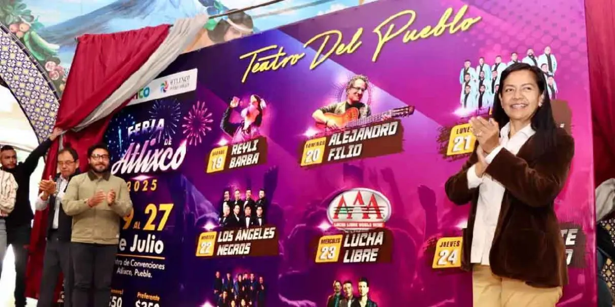 Arranca este sábado la gran Feria de Atlixco 2025