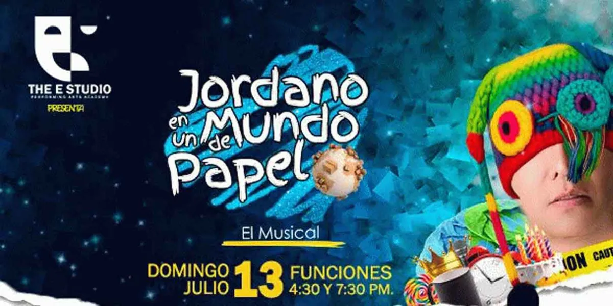 “Jordano en un mundo de papel” conquista Puebla con su magia escénica