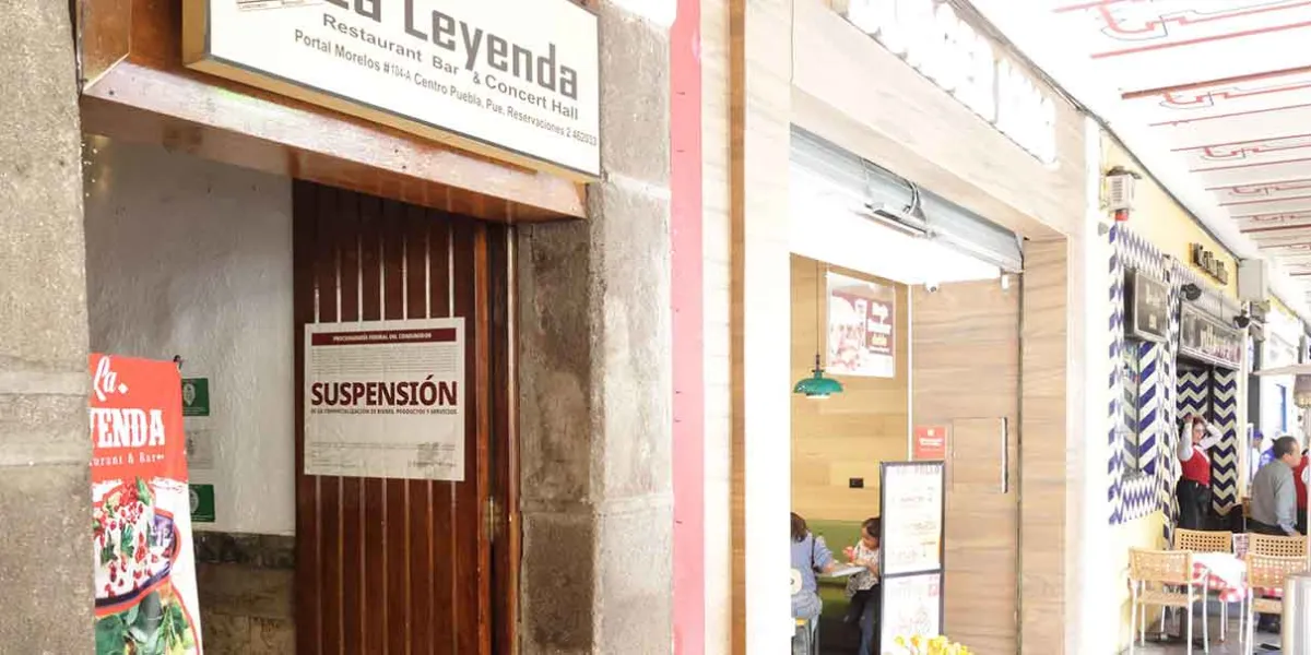 Profeco suspende operaciones en cuatro restaurantes del Centro Histórico de Puebla por incumplir normatividad