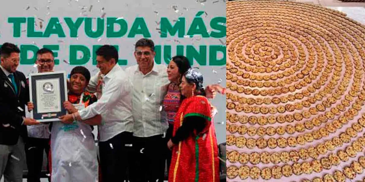 Récord Guinness de la tlayuda más grande genera burlas en redes, pese al orgullo oficial en Oaxaca