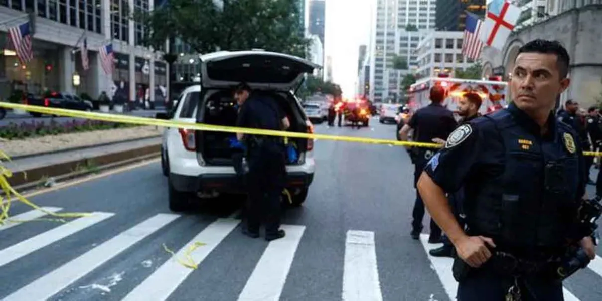 Tiroteo en edificio de Blackstone en Nueva York deja cinco muertos y varios heridos