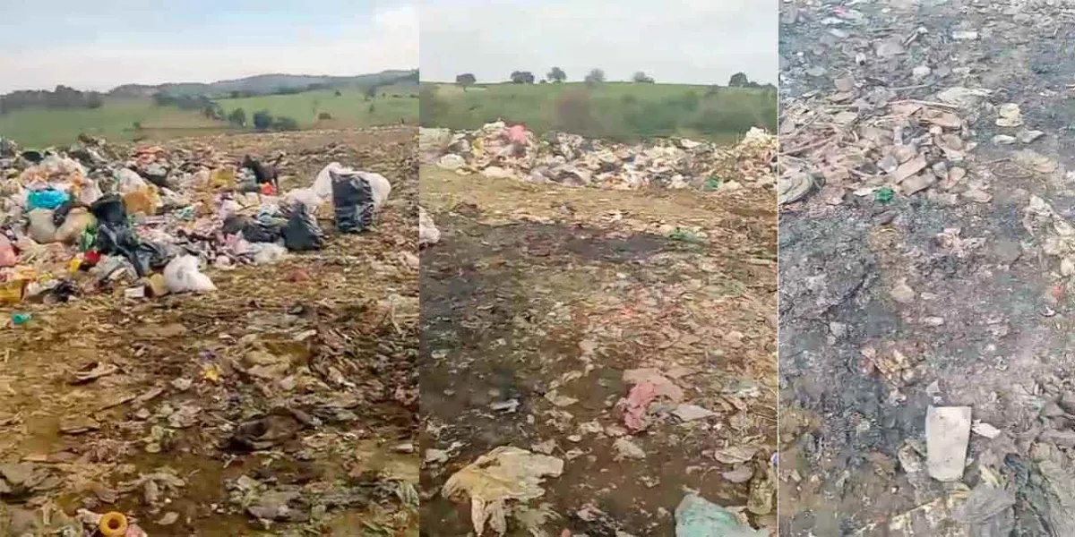 Incendio en relleno sanitario de Serdán moviliza cuerpos de emergencia; investigan origen del siniestro