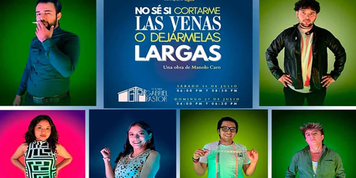  “No sé si cortarme las venas o dejármelas largas” en el Teatro Gabriel Pastor