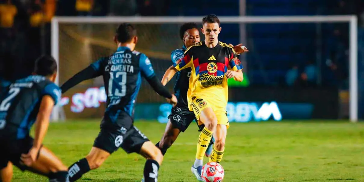 América vence a Querétaro  pero preocupa su nivel de juego