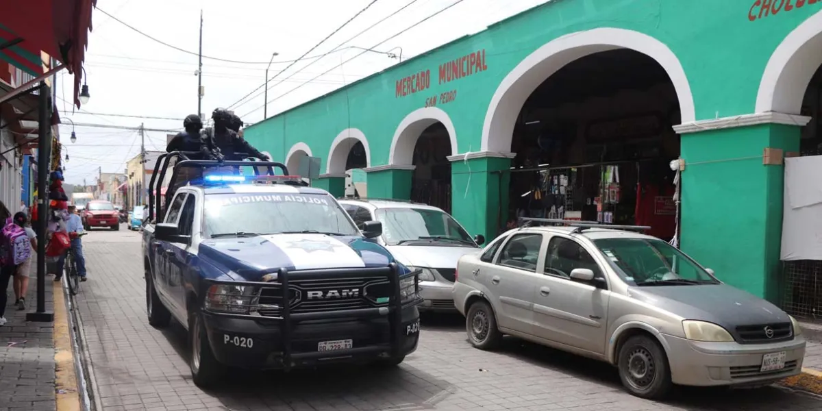 Detienen a seis criminales por cobrar piso en mercados de Huejotzingo, San Pedro Cholula y Texmelucan