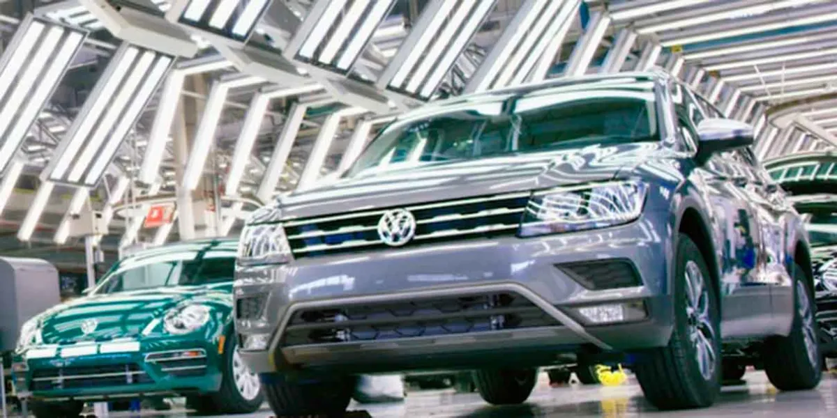 Baja producción y exportación de Volkswagen y Audi en Puebla durante 2025