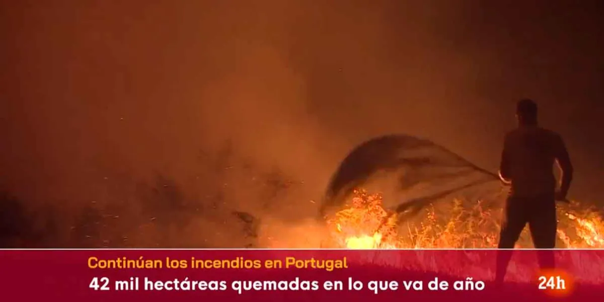 Tornado de fuego en Portugal alarma a Europa en medio de la ola de calor e incendios forestales
