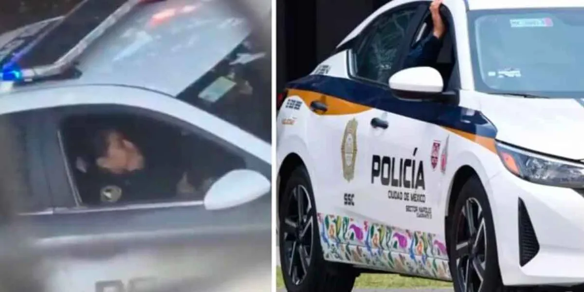 Video de policías en patrulla de la CDMX desata debate sobre la Ley Olimpia