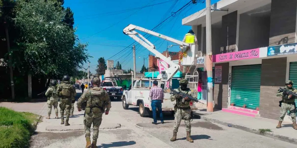 Desconectan videocámaras de grupos delictivos en calles de Cuautlancingo