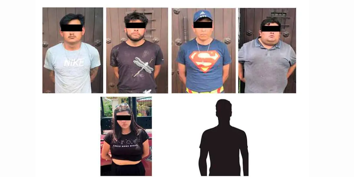  Detienen en Atlixco a presunta banda dedicada al robo de transporte de carga; entre los implicados, un menor de edad