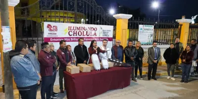 Calles más seguras en San Pedro Cholula gracias a Iluminando Cholula