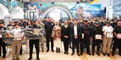 Renovación policial en Atlixco: invierten 27 mdp en uniformes y equipo