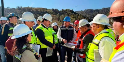 Supervisa SICT Puebla verificación de terminación parcial en obras del Túnel Falso del Corte XV