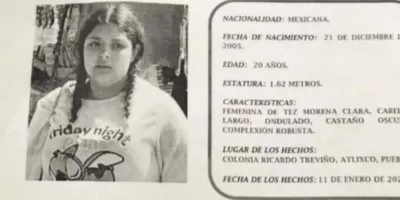 Fiscalía activa Protocolo Alba por desaparición de joven en Atlixco