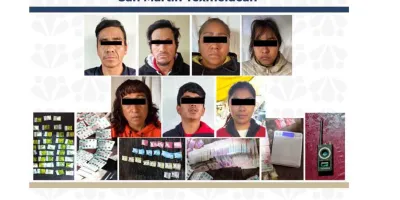 Cae banda de narcomenudeo en Moyotzingo tras operativo en Texmelucan