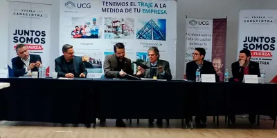  Empresas poblanas accederán a 800 millones de pesos gracias a convenio UCG-Canacintra