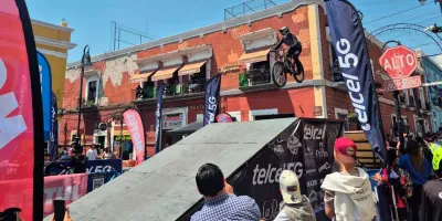Adrenalina y emoción en Atlixco con el Downhill Urbano