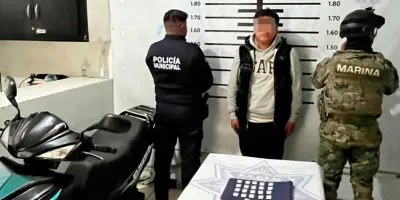 Atrapan a asaltante en Moyotzingo; también traía droga