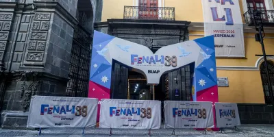 Lilia Cedillo inauguró la Feria Nacional del Libro en El Carolino