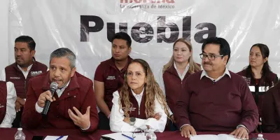 Morena Puebla analiza relación con el PT ante debate de la Reforma Electoral federal
