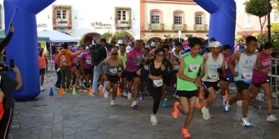 Atlixco celebra el 8M con carrera atlética “Siempre Fuertes” en el zócalo municipal