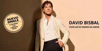  “Vivir así es morir de amor”, poderosa nueva versión con David Bisbal