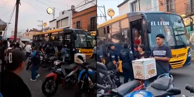 Captan a sujeto armado con machete en combi de Atlixco; hay temor ciudadano