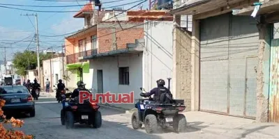 Persecución en Texmelucan por robo de auto desata movilización policiaca
