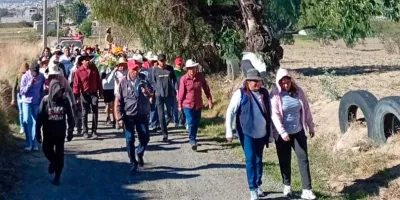 Campesinos de Texmelucan pidieron lluvias a San Isidro Labrador 