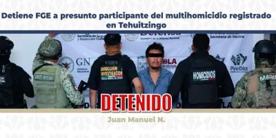 Fiscalía detuvo a implicado en masacre de Tehuitzingo; investigan disputas familiares