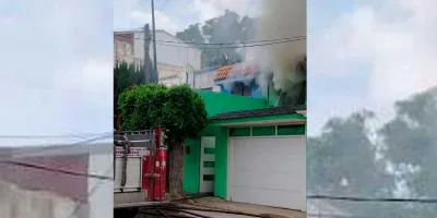 Abue murió intoxicado durante incendio en Texmelucan