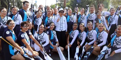 Participa BUAP en el desfile conmemorativo por el 164 Aniversario de la Batalla del 5 de Mayo