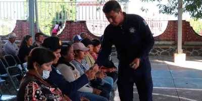 Fortalece San Pedro Cholula coordinación regional para reforzar la seguridad en juntas auxiliares