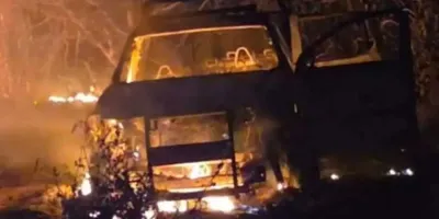 Furia contra la inseguridad desató quema de patrullas en Huaquechula 