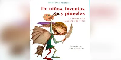 Mario Iván Martínez dedica su nuevo libro a la infancia de Leonardo da Vinci