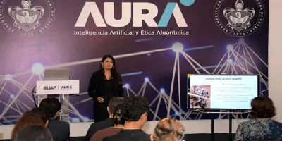 20 minutos sin respuesta: ¿quién decide en Marte con una IA? Conferencia magistral en la BUAP