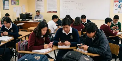 Expertos urgen prohibir celulares en primarias y regular su uso en secundarias