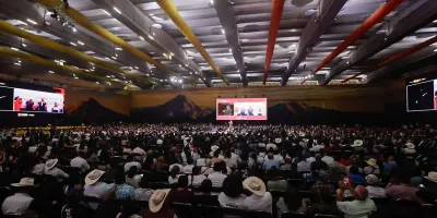 Armenta destaca seguridad, obras y campo en 600 días