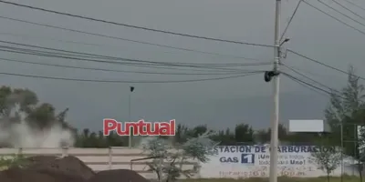 Fuga de gas activa operativo y cierra la carretera a San Salvador El Verde