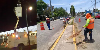 Tonantzin Fernández impulsa mantenimiento de espacios públicos en Cholula