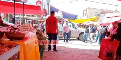 Reordenamiento Comercial realiza operativo en mercado del Hoyo de Texmelucan