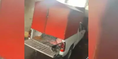 Hallan camioneta robada en nido de RATAS de Texmelucan
