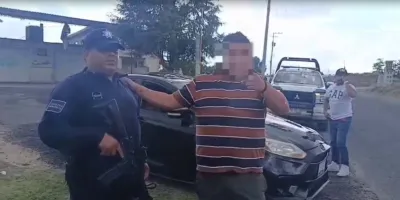 Hombre de Tlaxcala fue salvado de un asalto en Chiautzingo